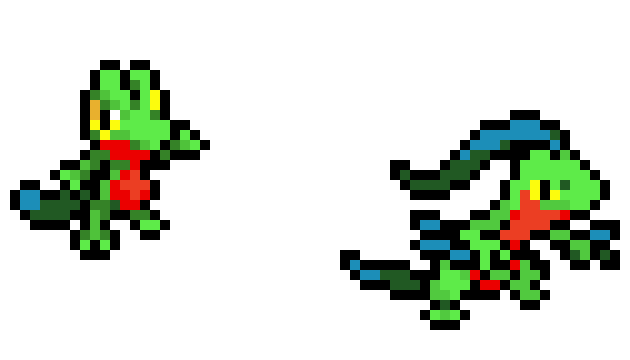 [9664c4] treeko and grovile