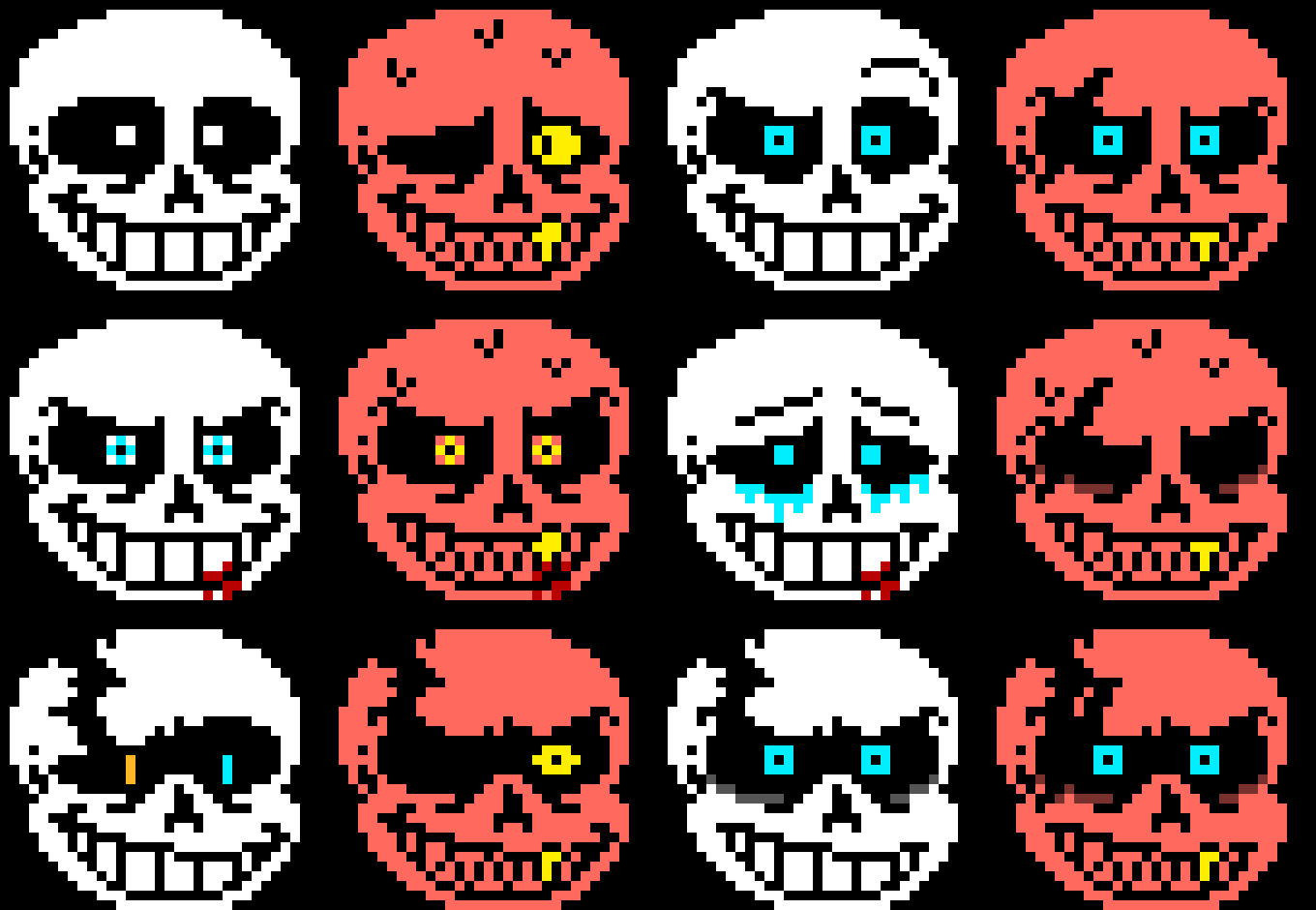 [1ae37b] Undertale Last Breath with other AU's