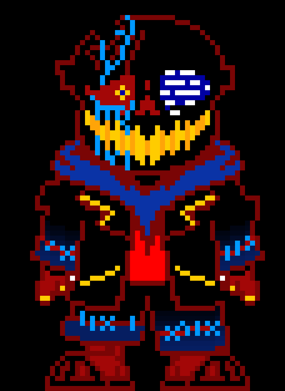 [95be89] *He just stands there not taking any damage* Y-Y-You idiot... You can't hurt something l-like me!