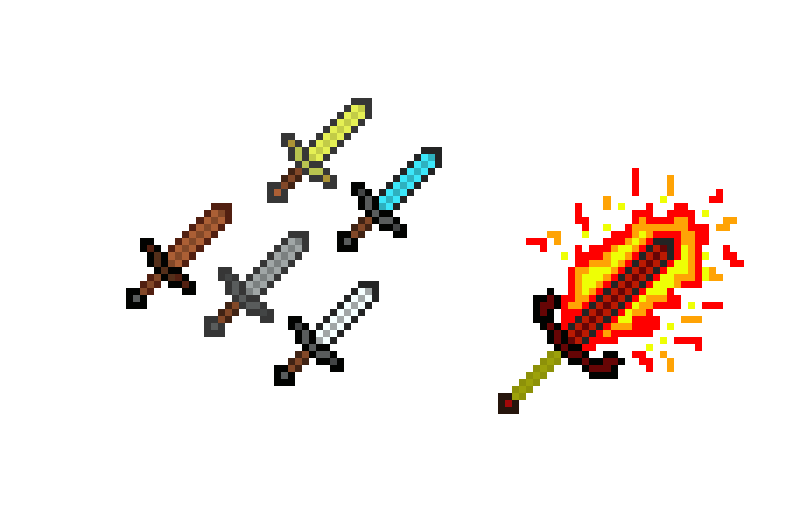 [f5b2d0] Minecraft Sword