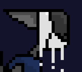 [eb5e3f] (drops down and steps on another twig) . . . 