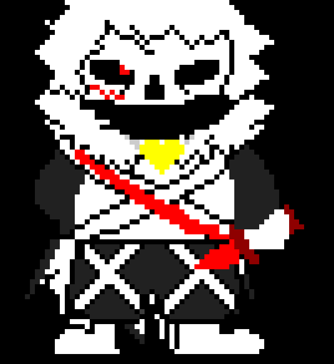 [7b43fa] X!Tale Last Event Sans sprite phase 2