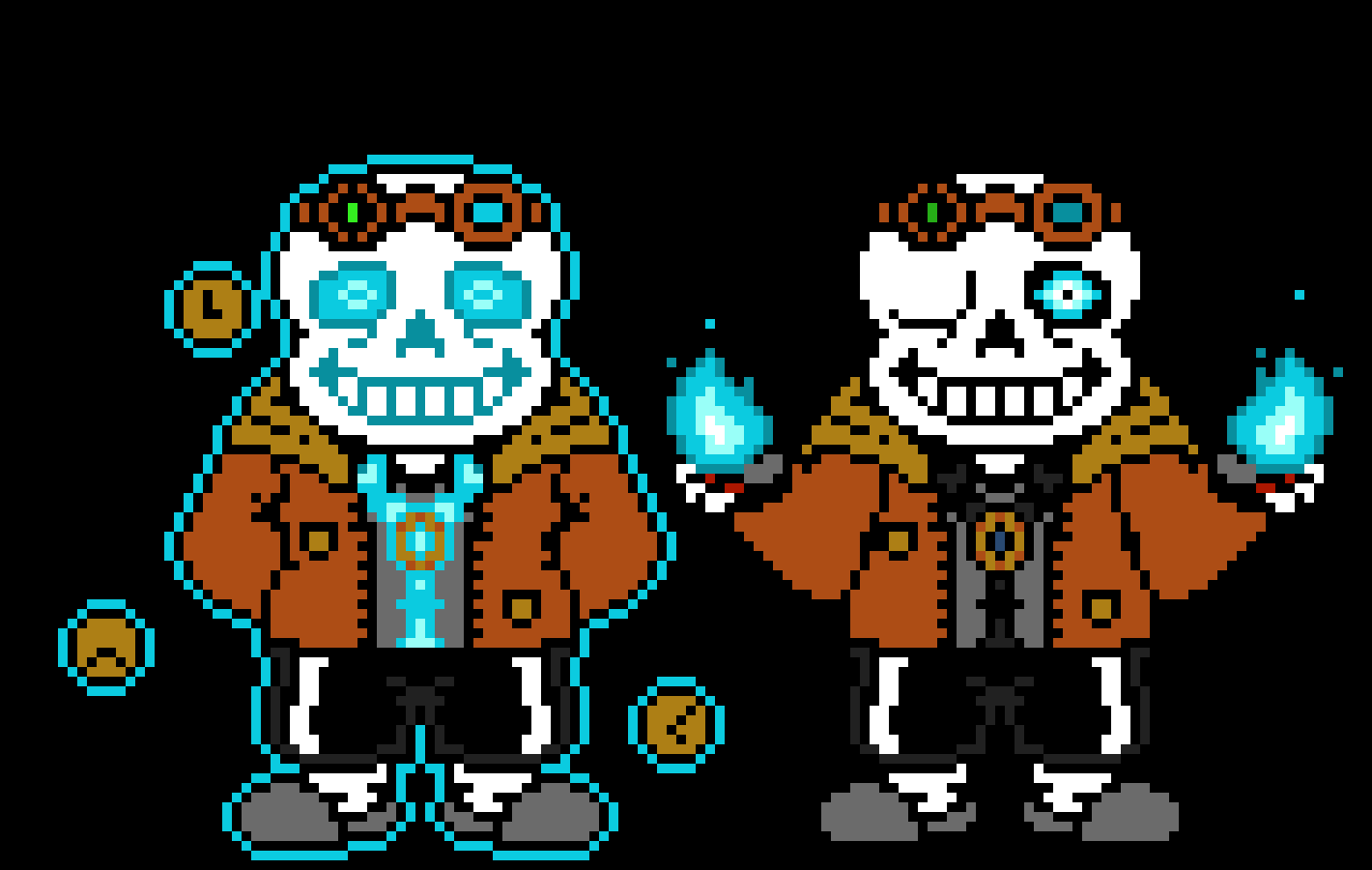 [7374ce] TimeTravel Sans Sprites (Not Quantumtale)