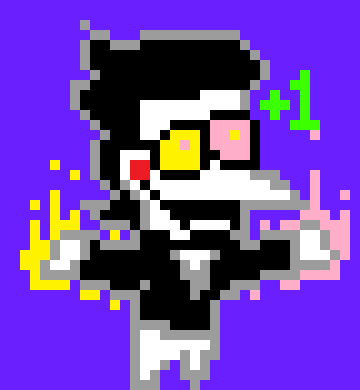 [e6fd97] Spamton/Scp 8133-*he hops out of the phone and looks at 999*HOY [##$@] you ARE CUTe