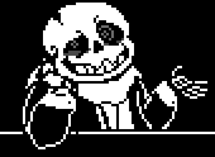 [9138ba] Undertale Unhinged Sans: wow everyone is so speechless
