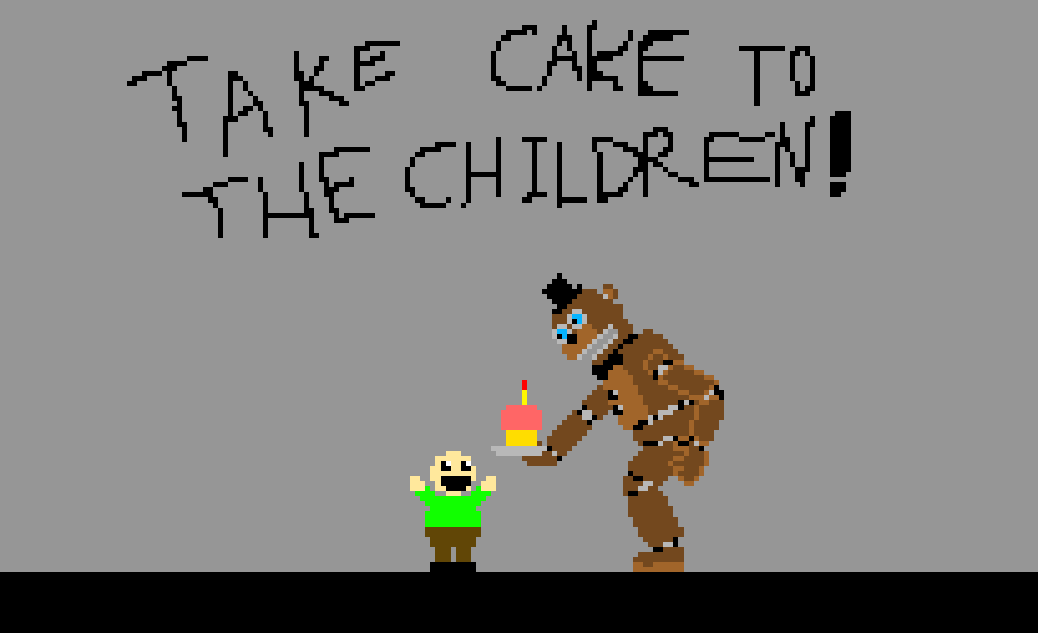 [9664c4] Taking Cake to the Children!