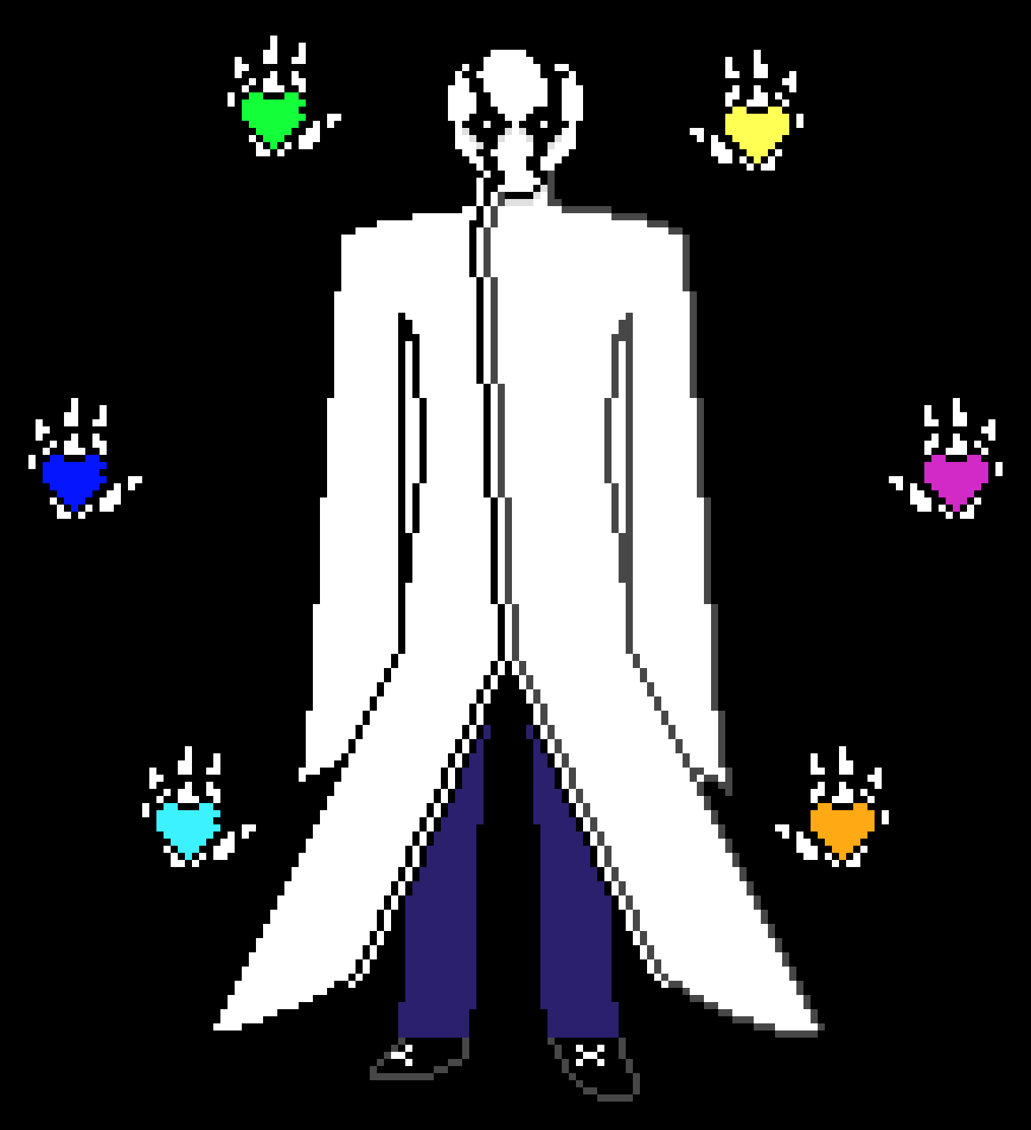 [b08f0e] I decided to do a funny and make tome into Gaster for fun. and its kinda lookin good i just need to edit a few things