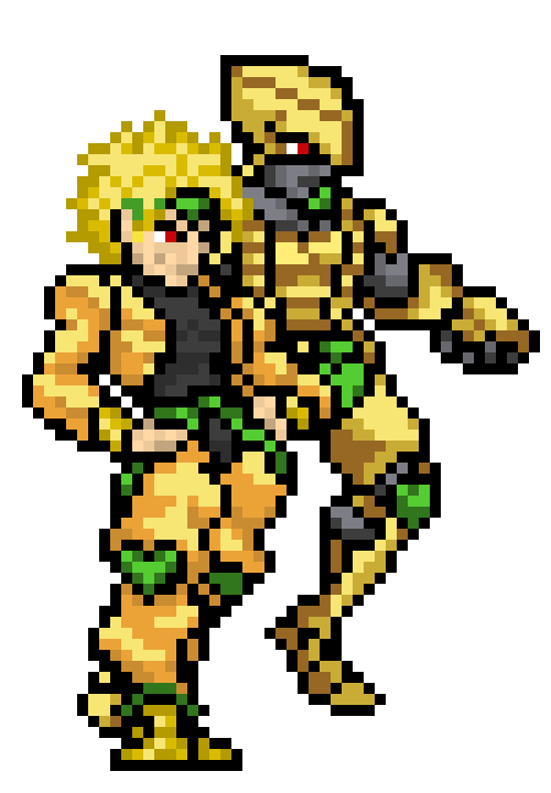 [4076f0] -he walks around x gaster, mancilingly- answer, my weastion first... -DIO (cleetus)