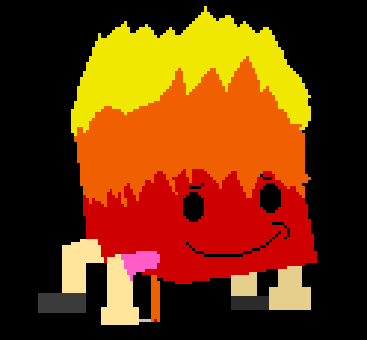 [6cf85f] AAAAAAAHH!!!! HELP!! IM ON FIRE!!!-Elizabeth Afton