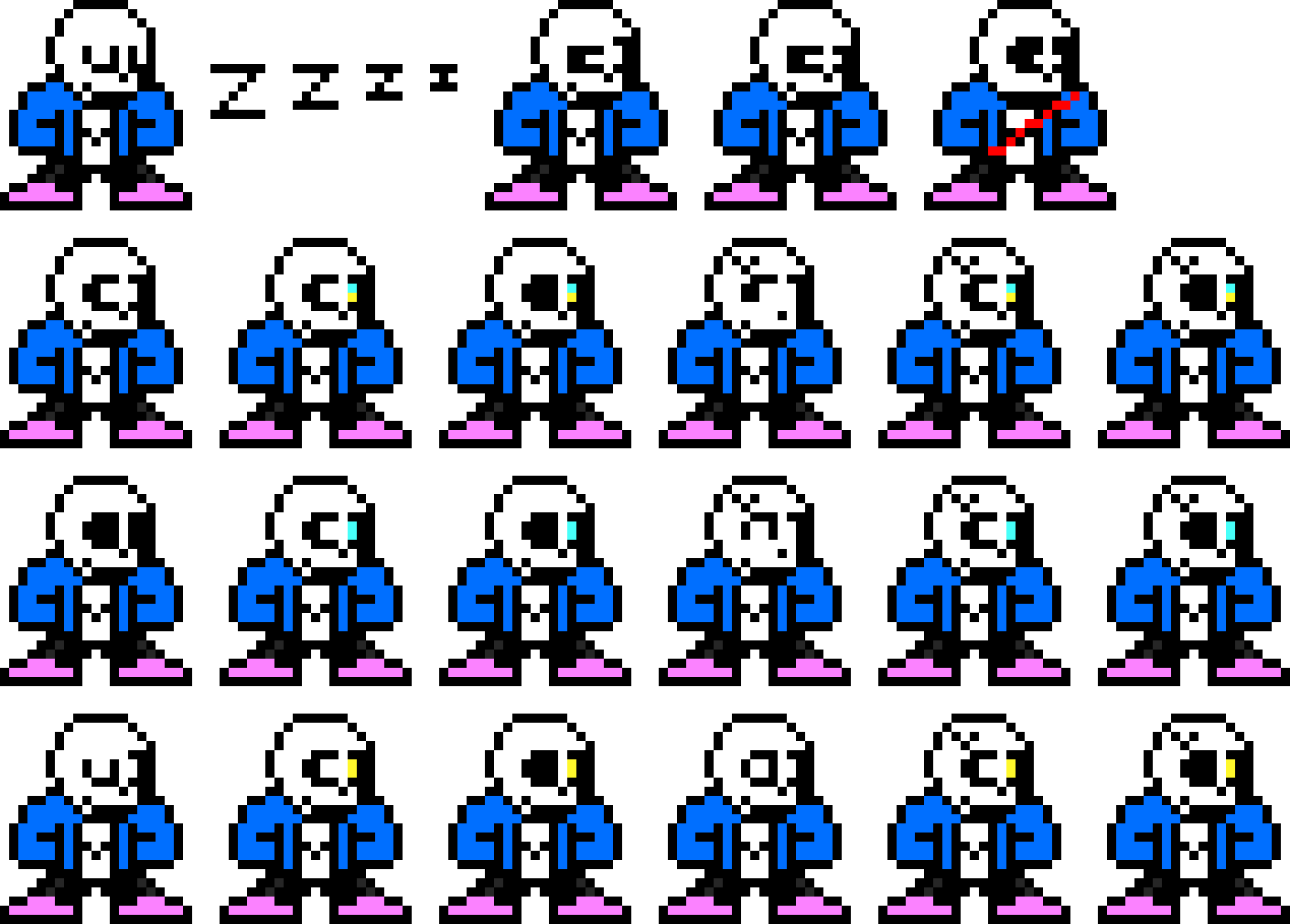 [a53a40] SANS MEGAMAN SPRITES