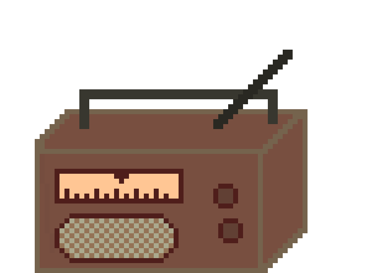 [7b7bce] -the radio turns on "hello there chris...i know you can hear me...how are you doing...MAN im doing wonderfully! ive been stuck in that radio for centuries! being able to stretch my legs is AMAZING! so thanks for that! anyhow...i can still hear you from the radio if you need anything..." the radio turns to static-