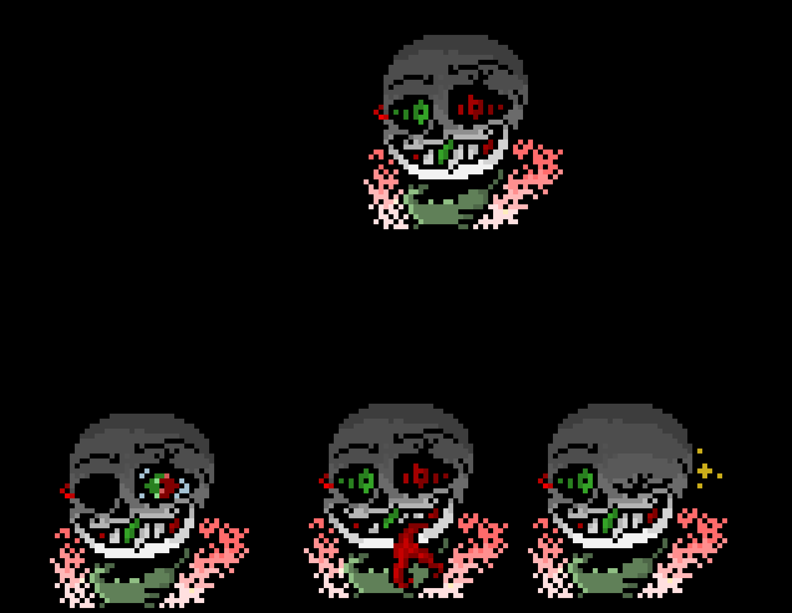 [19b811] Here is my <3Festive<3 sprites for myself for the next few. any opinions?  - Mix