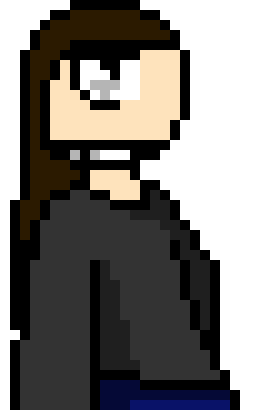 [e22b6a] ". . ." *He's staring into the invisible camera, at *us* practically.*