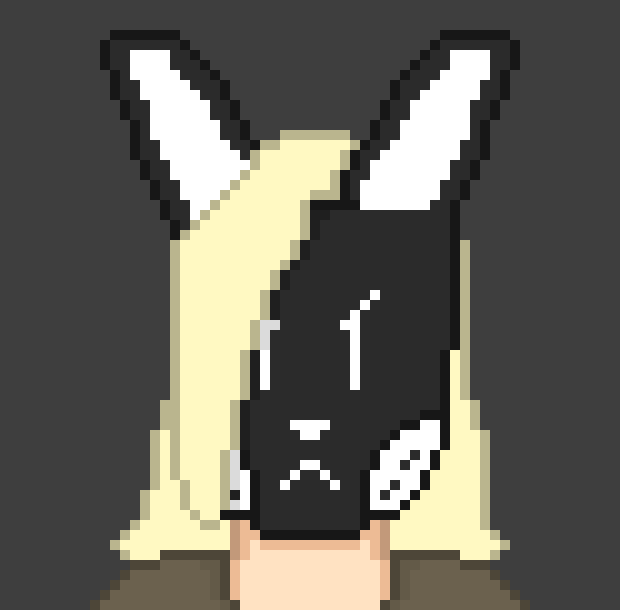 [6a7b6a] "I swear if people call me Vanny because I have a bunny mask, I will probably kill someone."