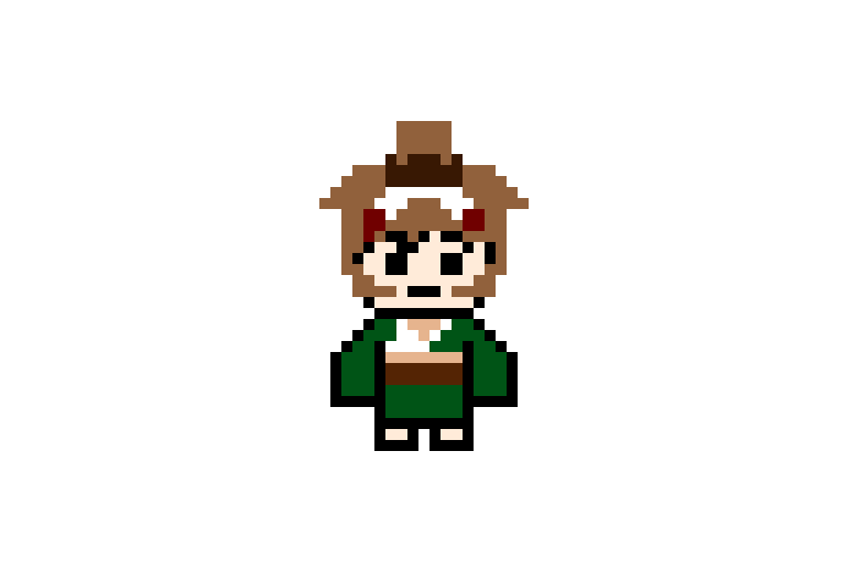 [7981ee] danganronpa pixel sprite base