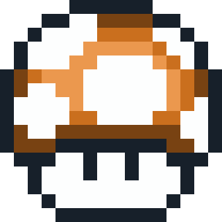 [67249c] Orange Mushroom