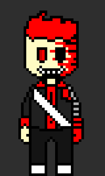 [812b32] well in the story he was going to be a being stronger than molt, like an exact copy but, the project failed, end of story)) *sits down for a sec to rest* - Red / Molt!