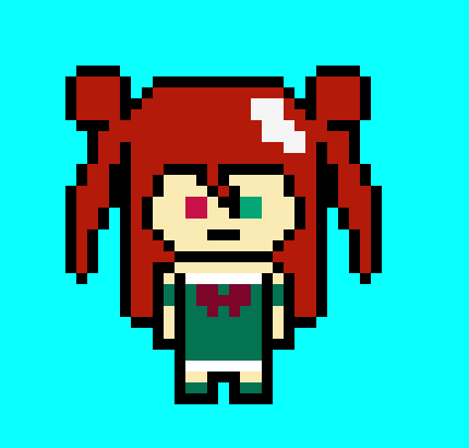 [9664c4] DR OC: Kazumi Suzuki Pixel Sprite