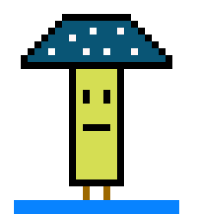 [5101cd] I AM A MUSHROOM THAT HAS LEG ROOTS