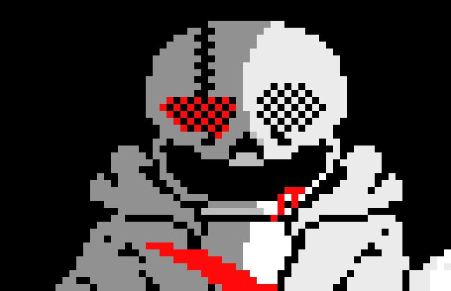 [7456f1] *sees her* T I M E  F O R  D E A T H . *blue souls her and slams her down 1 time and traps her in blue bones*  -bryson