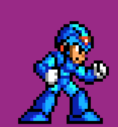 [531870] Mega Man X Pixel Art