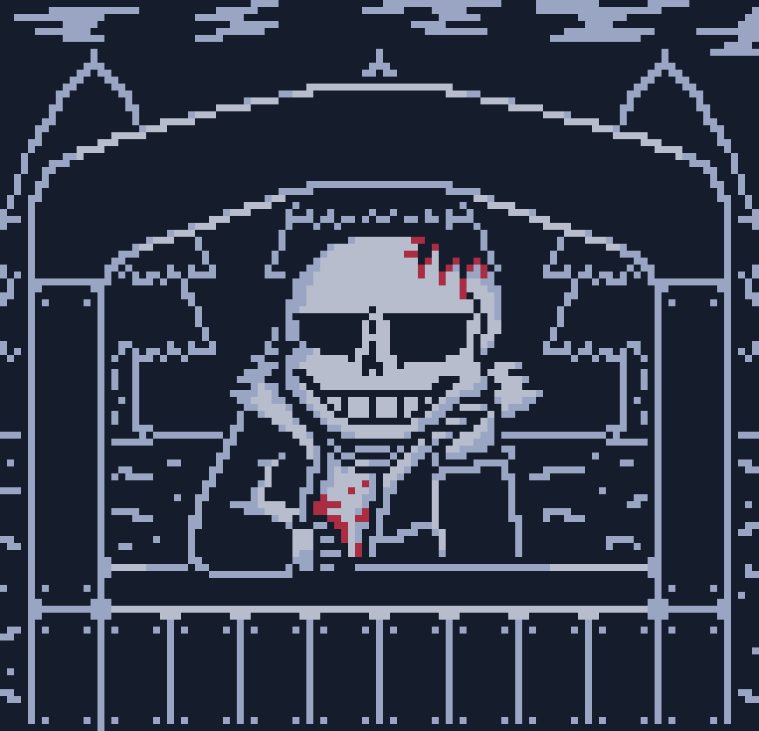 [57dac4] *bones block your way* ah ah ah ah, where do you think  your going?