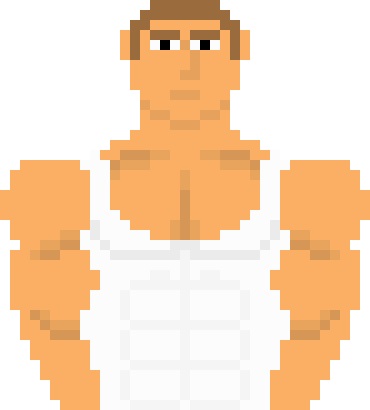 [f45063] Swole guy