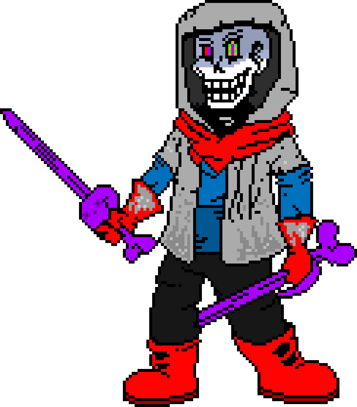 [0ab601] IJ!DustTale:DustBelief Papyrus Sprite V2