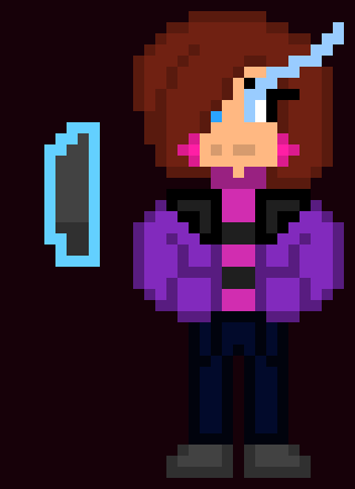 [7b427b] *pulls chara's knife with blue magic* Did ya perhaps need that?