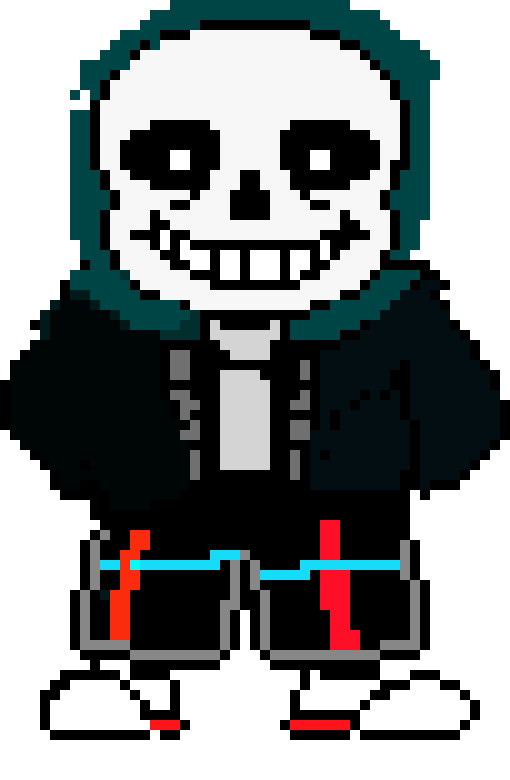 [b01588] UnderTale - Sans Battle Sprite
