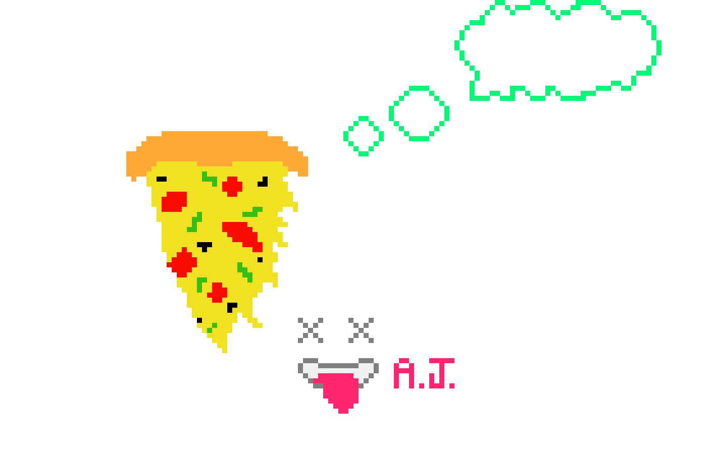 [9664c4] pizza pixel art AJ yup