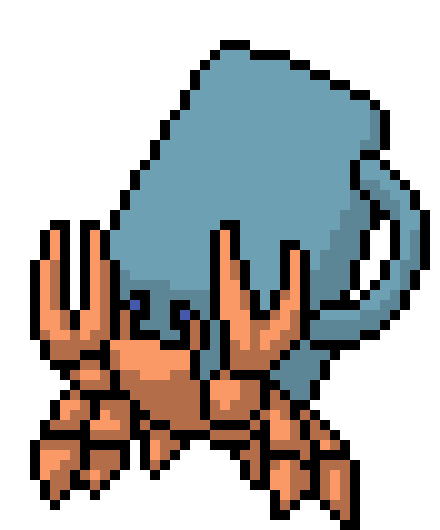 [5101cd] (if you wanted to know: both of my crabs are very small) nice to meet you Mon!