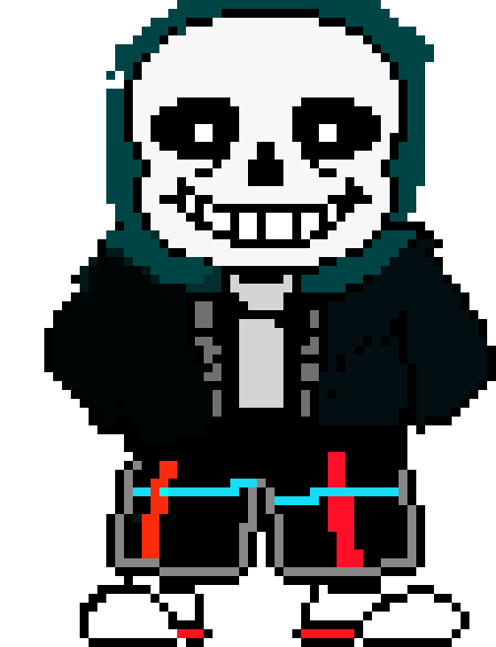 [b01588] UnderTale - Sans Battle Sprite
