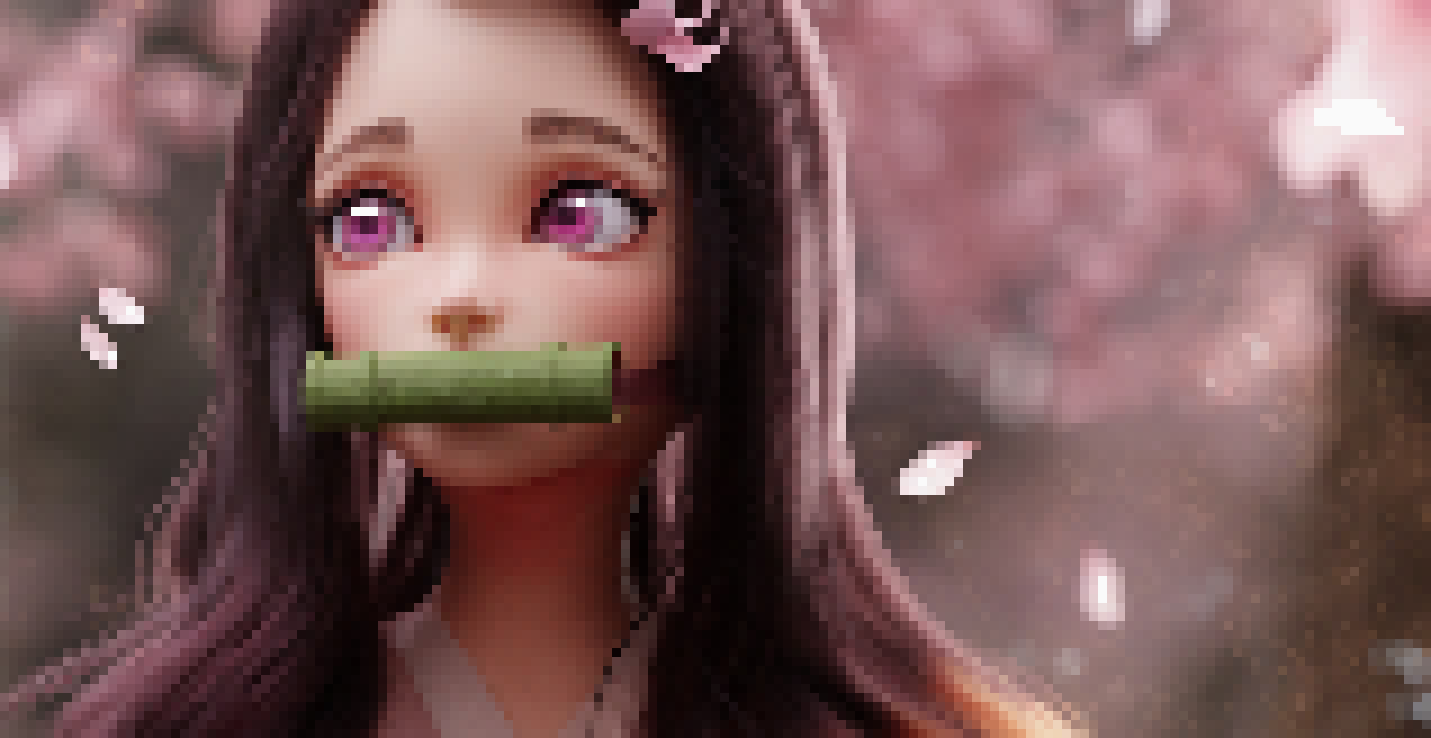 [924790] nezuko pixel art