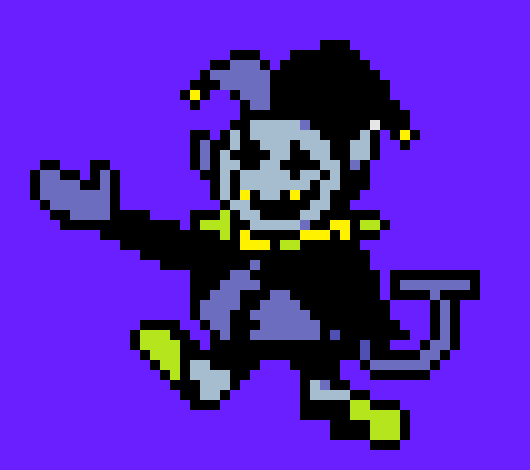 [970cdd] Jevil-THIS IS IT BOIS AND GURLS,MY FINAL CHAOS*Casually uses his final attack in the bing training area outside*