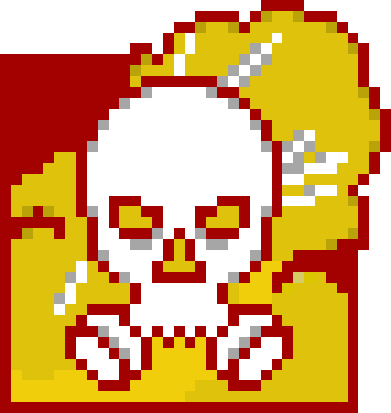 [f68c0a] Smoke pixel art