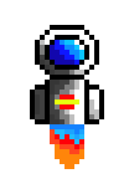 [a862ec] Spaceman Sprite