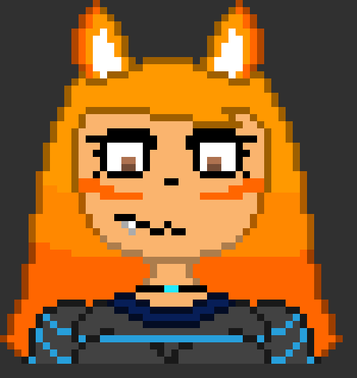 [4fbda4] (touches fur) so soft- Evan