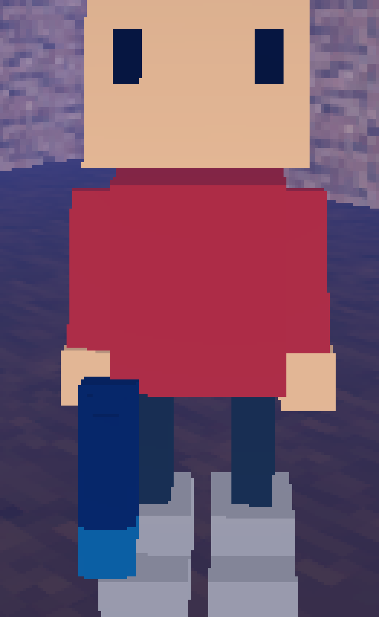 [8fb3ad] bruh imagine swords i habe a swag blue gun