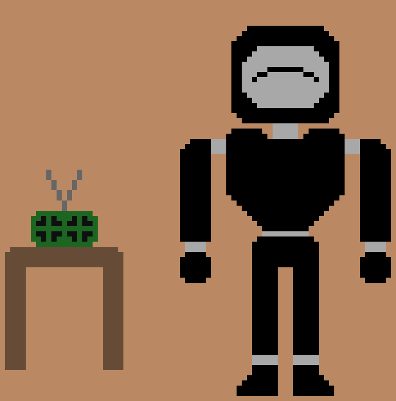 [25d002] (BL im in a Ranger tower....In a forest..At night* Oh....The Radio....Morioh radio...