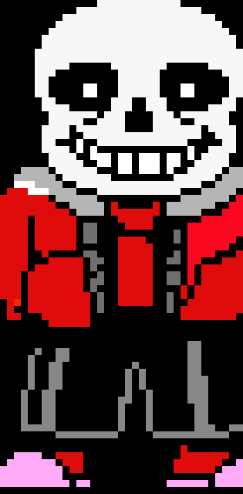 [c1681f] UnderTale - Sans Battle Sprite