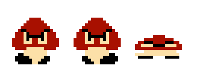 [d667d7] SMB1 Goomba Sprites
