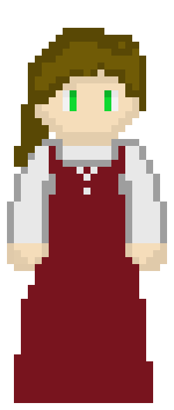 [8581ae] Villager Female Standing