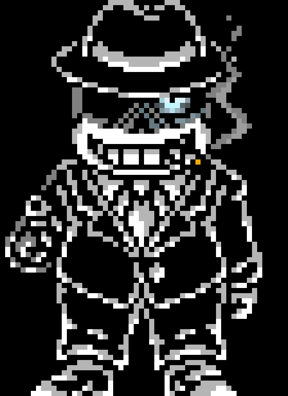 [4076f0] -almost gets shot- -mafia sans (cleetus)