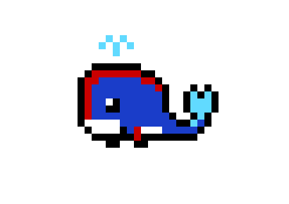 [e3be5b] Pixel Whale
