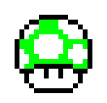 [9664c4] Green mushroom