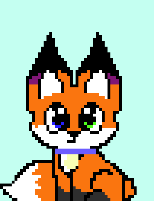 [2aa6a4] Hey Lebryan im making one of your sprites on Gacha Club -Foxlya/Foxy
