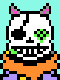 [05b0c1] *Silently stares at Caliber. He draws his brush*