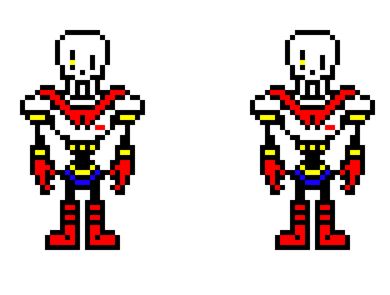 [d2eac1] Papyrus' Sprite