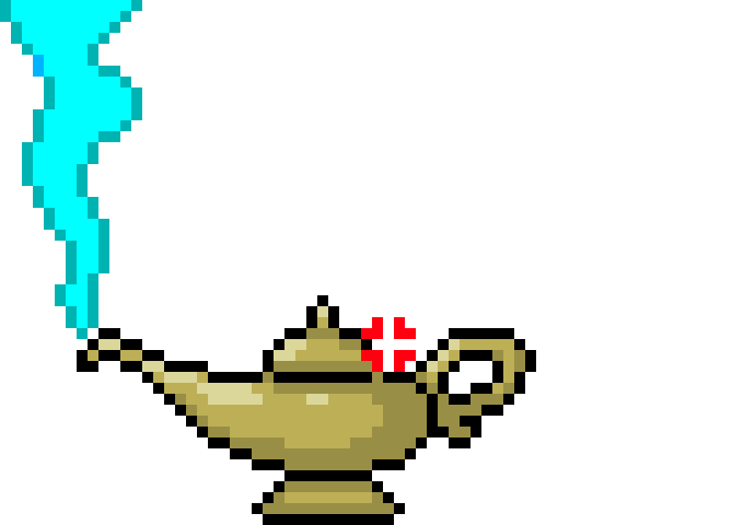 [4793a2] -blue smoke come from the lamp-